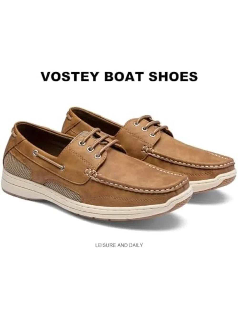 Stylish Men's Casual Boat Shoes - 3-Eye Deck Loafers for Summer Adventures
